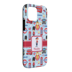 London iPhone Case - Rubber Lined - iPhone 13 Pro Max (Personalized)