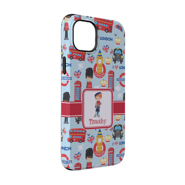 Custom London iPhone Case - Rubber Lined - iPhone 14 (Personalized)