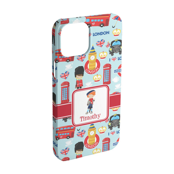 Custom London iPhone Case - Plastic - iPhone 15 (Personalized)