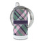 Plaid with Pop 12 oz Stainless Steel Sippy Cups - FULL (back angle)