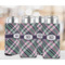 Plaid with Pop 12oz Tall Can Sleeve - Set of 4 - LIFESTYLE