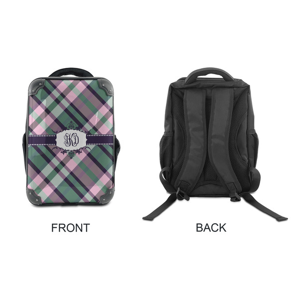 Plaid with Pop 15" Backpack - APPROVAL