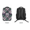 Plaid with Pop 15" Backpack - APPROVAL