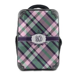 Plaid with Pop 15" Hard Shell Backpack (Personalized)