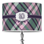 Plaid with Pop Drum Lamp Shade (Personalized)