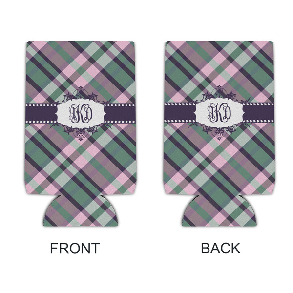 Plaid with Pop 16oz Can Sleeve - APPROVAL