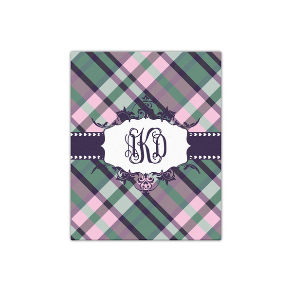 Plaid with Pop 16x20 - Canvas Print - Front View