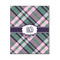 Plaid with Pop Wood Print - 16x20 (Personalized)