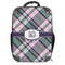 Plaid with Pop 18" Hard Shell Backpacks - FRONT