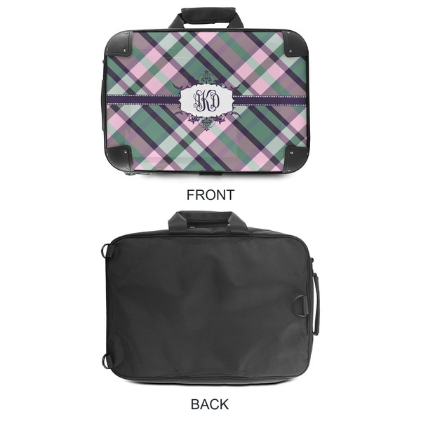 Plaid with Pop 18" Laptop Briefcase - APPROVAL