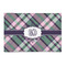 Plaid with Pop 2'x3' Patio Rug - Front/Main
