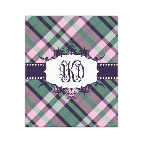 Plaid with Pop 20x24 - Canvas Print - Front View
