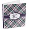 Plaid with Pop 3-Ring Binder 3/4 - Main
