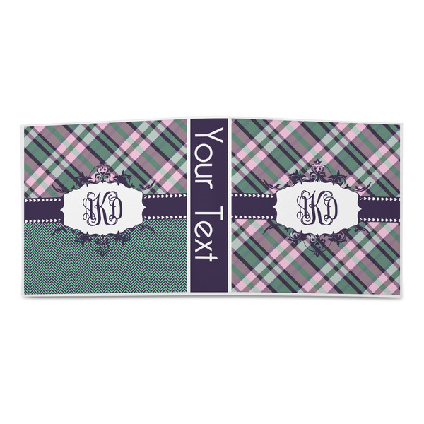 Plaid with Pop 3-Ring Binder Approval- 2in