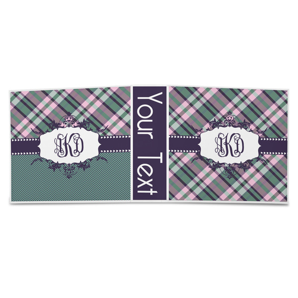 Plaid with Pop 3-Ring Binder Approval- 3in