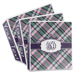 Plaid with Pop 3-Ring Binder (Personalized)