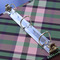 Plaid with Pop 3 Ring Binders - Full Wrap - 1" - DETAIL
