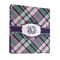 Plaid with Pop 3 Ring Binders - Full Wrap - 1" - FRONT