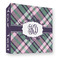 Plaid with Pop 3 Ring Binders - Full Wrap - 3" - FRONT