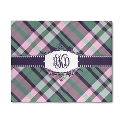 Plaid with Pop 8' x 10' Indoor Area Rug (Personalized)