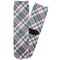 Plaid with Pop Adult Crew Socks