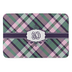 Plaid with Pop Anti-Fatigue Kitchen Mat (Personalized)