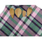 Plaid with Pop Apron - Pocket Detail with Props