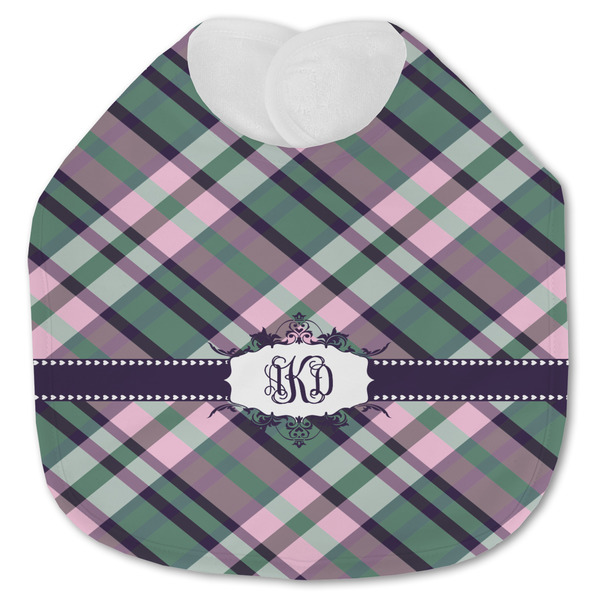 Plaid with Pop Baby Bib - AFT closed