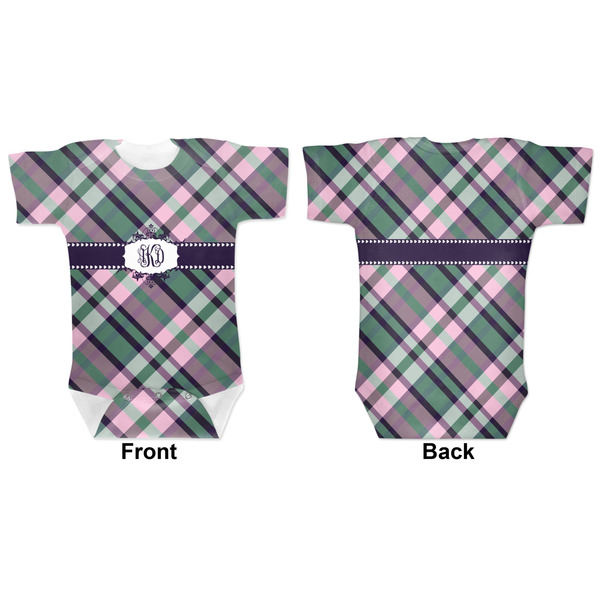 Plaid with Pop Baby Bodysuit Approval