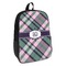 Plaid with Pop Backpack - angled view