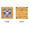 Plaid with Pop Bamboo Trivet with 6" Tile - APPROVAL