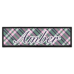 Plaid with Pop Bar Mat (Personalized)