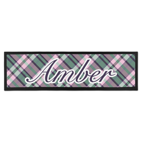 Custom Plaid with Pop Bar Mat - Large (Personalized)