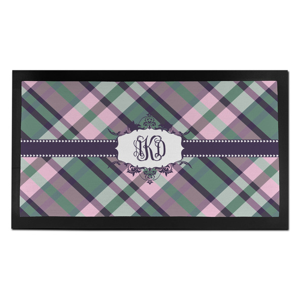 Custom Plaid with Pop Bar Mat - Small (Personalized)