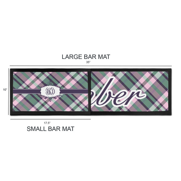 Plaid with Pop Bar Mats - Sizing Chart