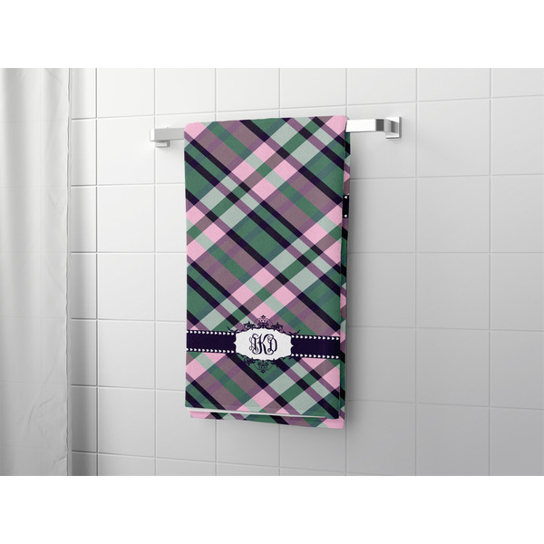 Plaid with Pop Bath Towel - LIFESTYLE