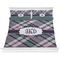 Plaid with Pop Bedding Set (King)