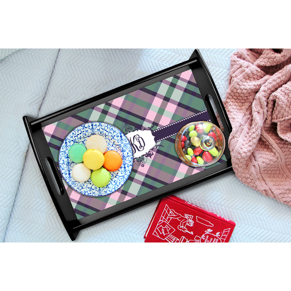Plaid with Pop Black Tray - Lifestyle (UPDATED)