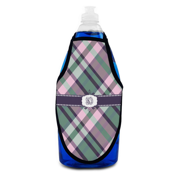 Plaid with Pop Bottle Apron - Soap - FRONT