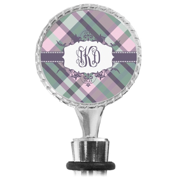 Plaid with Pop Bottle Stopper Main View