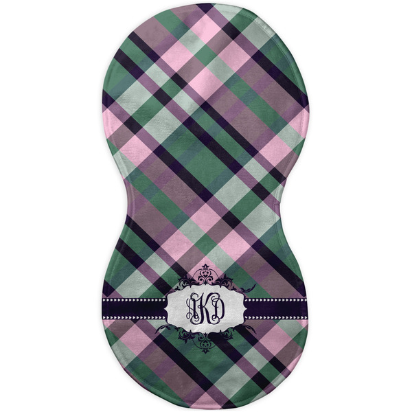 Plaid with Pop Burp Peanut Shaped Flat