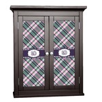 Plaid with Pop Cabinet Decal - XLarge (Personalized)