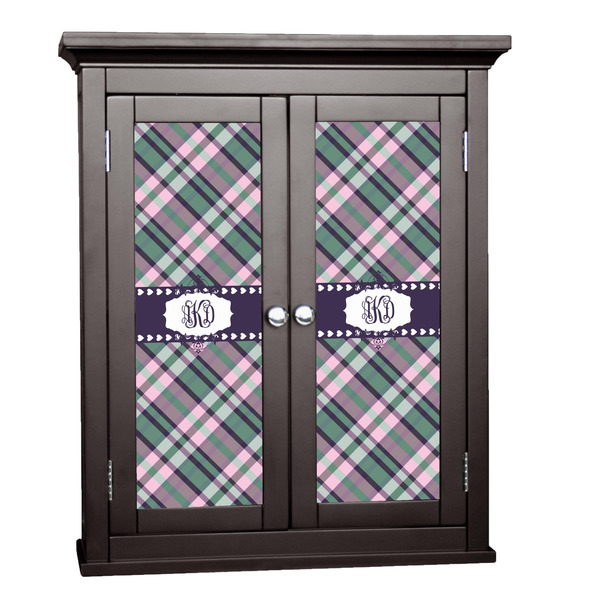 Custom Plaid with Pop Cabinet Decal - Small (Personalized)