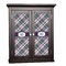 Plaid with Pop Cabinet Decals