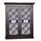Plaid with Pop Cabinet Decal - Small (Personalized)
