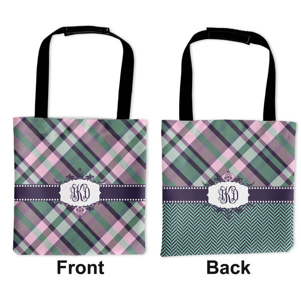 Plaid with Pop Car Bag - Apvl