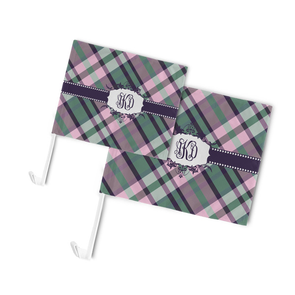 Plaid with Pop Car Flags - PARENT MAIN (both sizes)