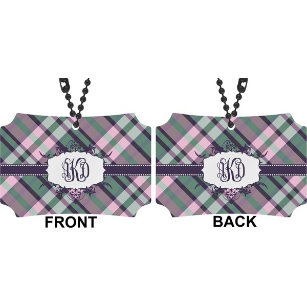 Plaid with Pop Car Ornament - Berlin (Approval)