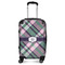 Plaid with Pop Suitcase (Personalized)