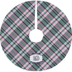 Plaid with Pop Tree Skirt (Personalized)